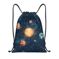 thumbnail image 1 of Saiise Solar System And Planets Pattern Sports Drawstring Backpack - String Swim Gym Bag with Wet Proof Pocket for Women&Men-Small, 1 of 6