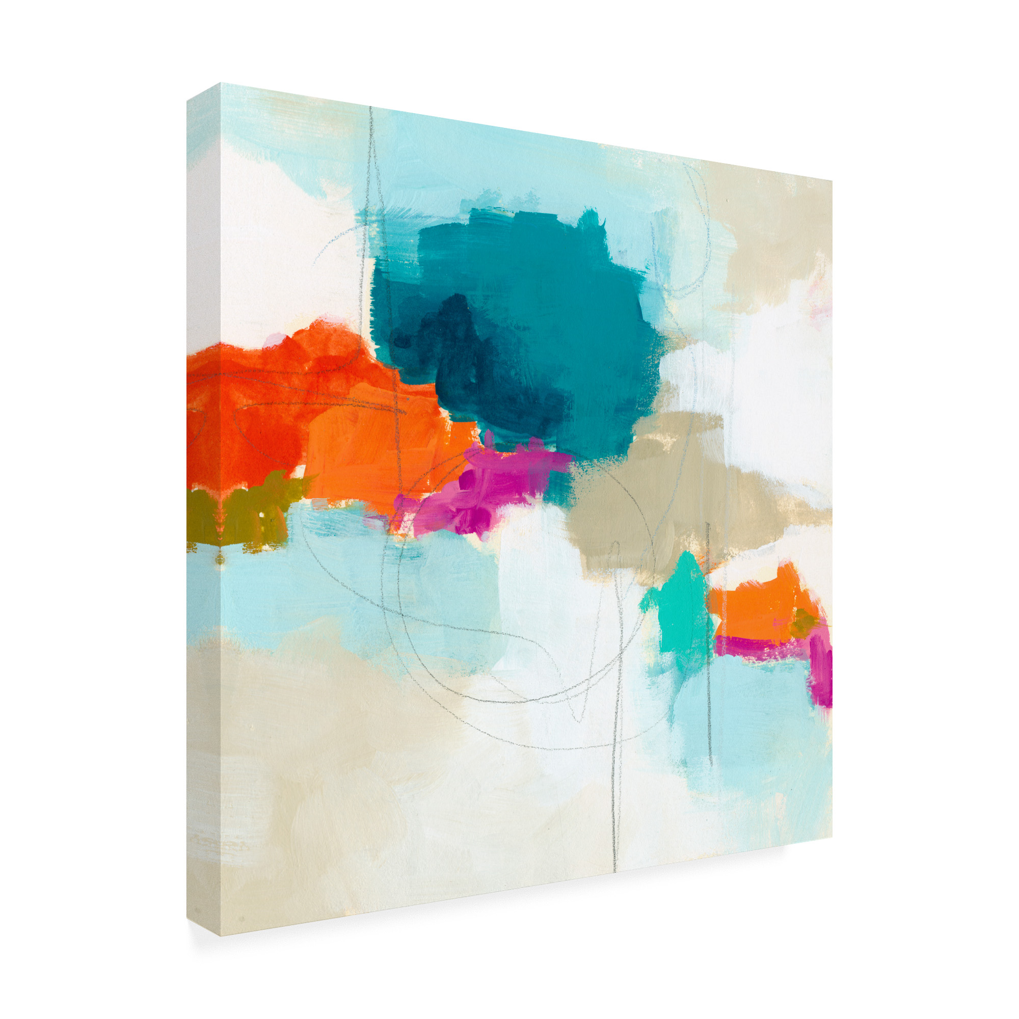 Trademark Fine Art 'Atmospheric VI' Canvas Art by June Erica Vess