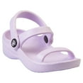 thumbnail image 1 of Toddlers' Dawgs 3-Strap Sandals Lilac Size 8, 1 of 1