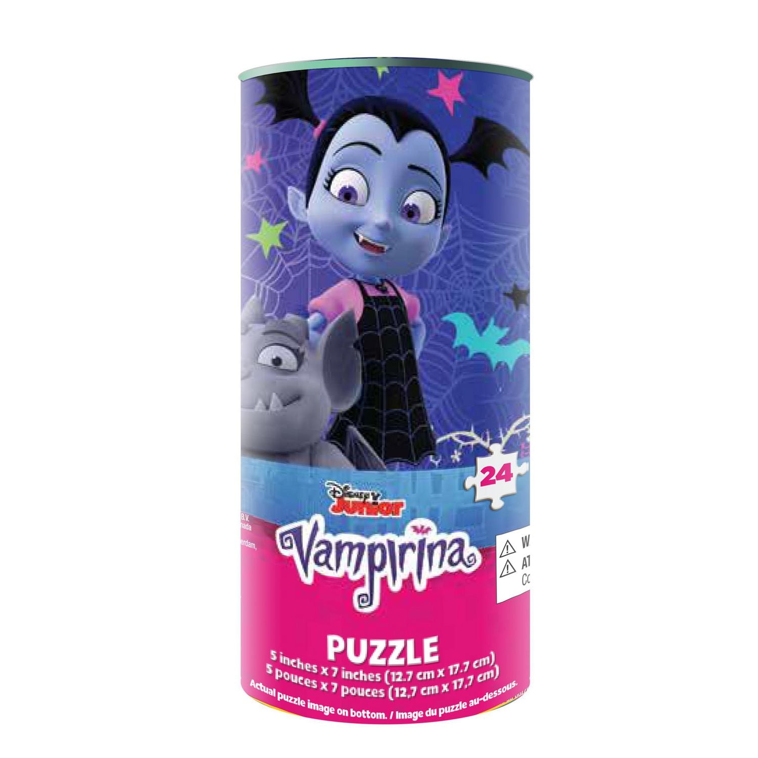 Disney Vampirina 24-Piece Jigsaw Puzzle in Tube