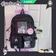 thumbnail image 1 of Sanrio Cinnamoroll Kuromi My Melody wild Mochila De Dibujos Animados ins De Gran Capacidad Anime Jk Kawaii Estudiante Compute Girl Casual School Bags [Mojado], 1 of 4