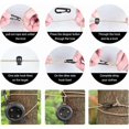 thumbnail image 4 of Retractable Clothesline, Retractable Wire, with 10 Fixed Buckles and 20 Windproof Clips, 4 of 4