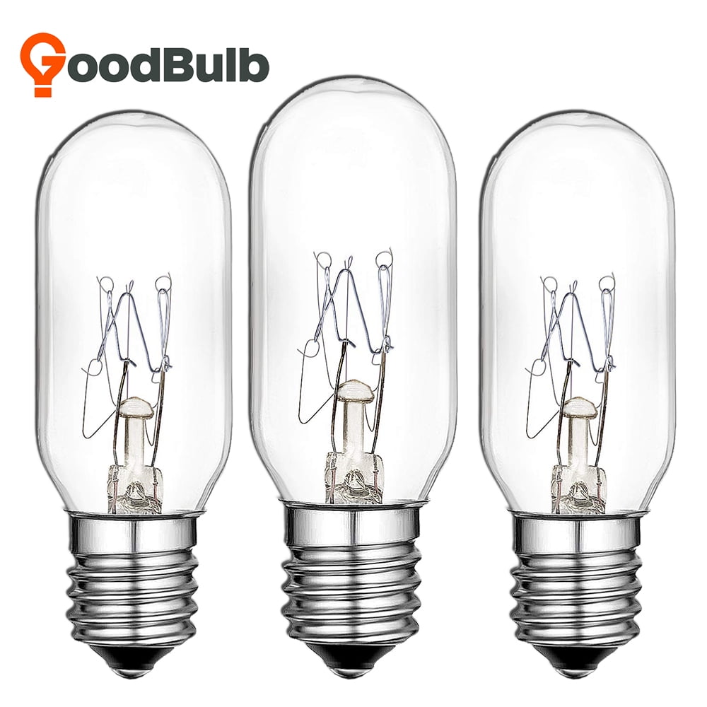 2-Bulbs for GE WB36X10003 40W Microwave Light bulbs E17 Base General Electric 