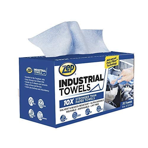 Zep industrial blue towel deals