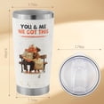 thumbnail image 2 of Ochapa 20oz Tumbler Stainless Steel Gifts for Wife from Husband, Romantic Anniversary Wedding Gifts for Her Women, Wife Birthday Gift Ideas Valentines Day, I Love You Wife Gifts, 2 of 7