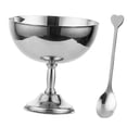 thumbnail image 4 of Tnarru Ice Cream Cup High Base Multipurpose Pudding Cup for Pub Birthday Party Home 300ml, 4 of 8