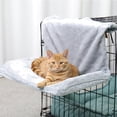 thumbnail image 5 of Kitty Pet Soft Plush Removable Washable Radiator Sofa Hammock Cosy Carrier Cat Hanging Bed WHITE, 5 of 8