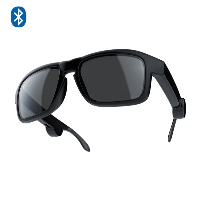 Teissuly Bluetooth Sunglasses, Voice Control and Open Ear Style Smart Glasses Listen Music and Calls with Volume up Down Bluetooth 5.0 Audio Glasses Teissuly WER202310061357