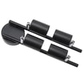 thumbnail image 1 of Tracking Lights, E27 Lamp Holder Flexible 85-265V LED Tracking Lights Rust  Matte Black 4 60W  For Kitchen For Store, 1 of 8