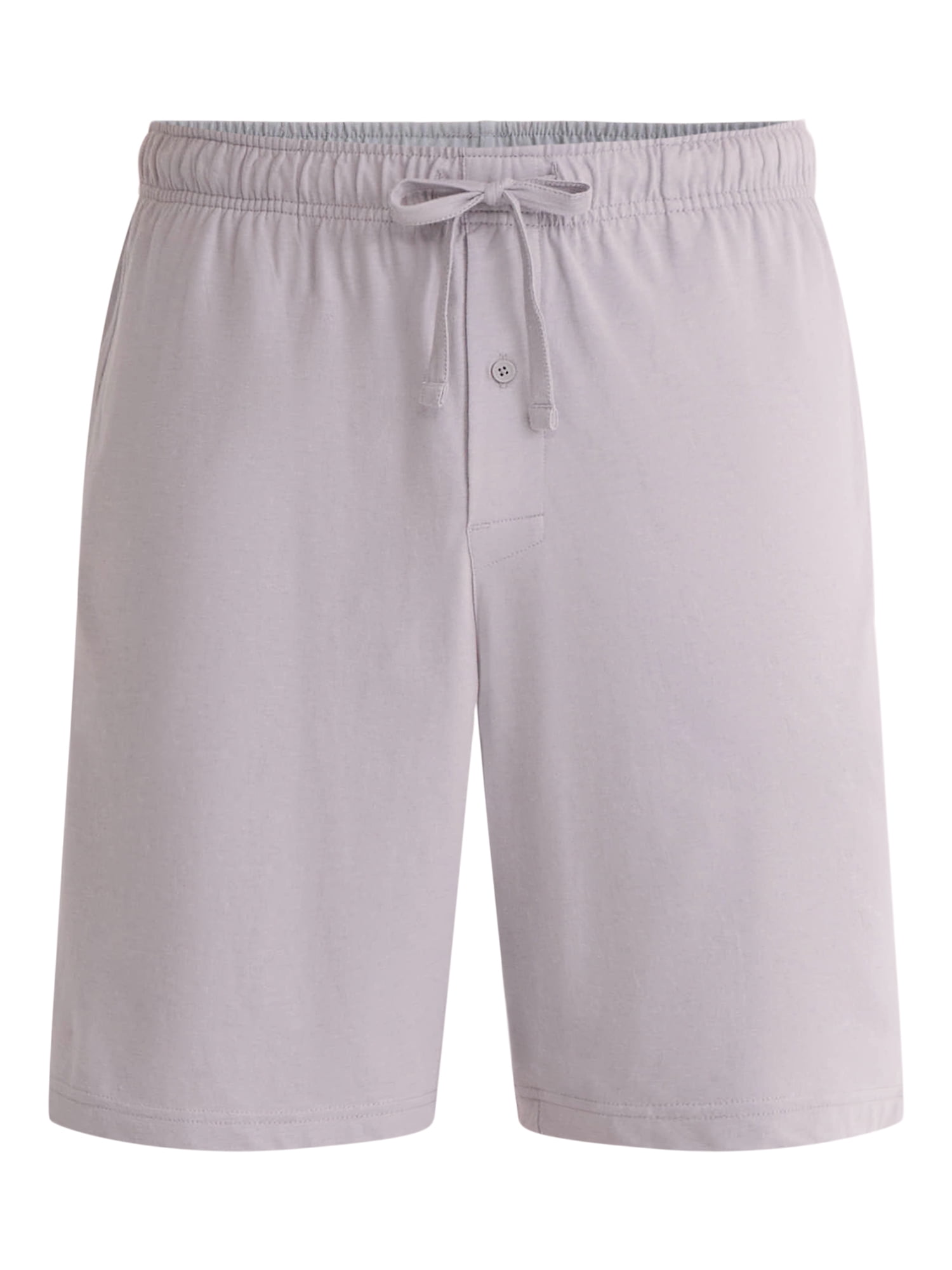 George Men's Knit Shorts 2-Pack, Cotton, Relaxed Fit, Mid