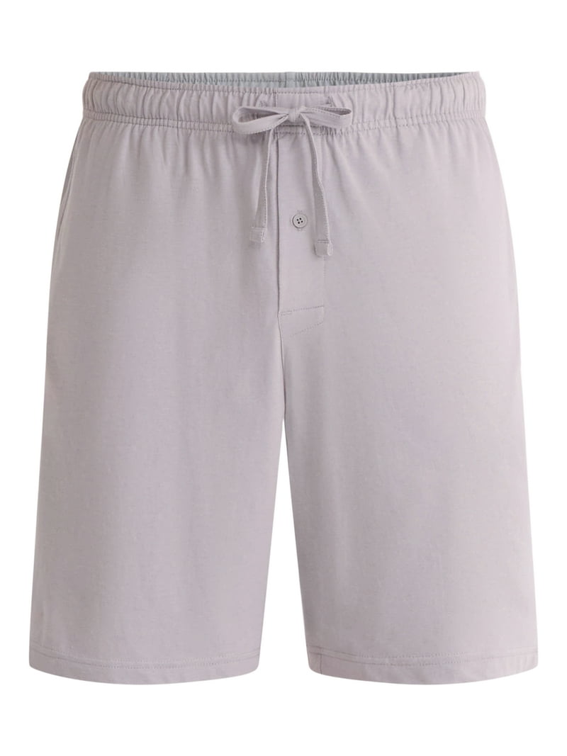 George Men's Knit Shorts 2-Pack Cotton Relaxed Fit Mid-Rise