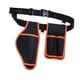 thumbnail image 1 of Bolsa de cintura para herramientas de jardinería, organizador de herramientas con 2 bolsillos para personal de mantenimiento., 1 of 6
