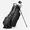 Black, variant on ASK ECHO Prestige-14 Leather Stand Bag