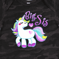 thumbnail image 4 of Inktastic Big Sis unicorn Girls Baby Bodysuit, 4 of 5