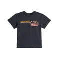 thumbnail image 2 of Disney Cars Toddler Boys' Athletic 2-Piece T-Shirt and Shorts Set McQueen Charcoal, 2 of 6