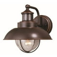 thumbnail image 1 of VAXCEL Motion Sensor Porch Light - Harwich 10" Bronze Dusk to Dawn Farmhouse Outdoor Lighting Fixture + Automatic Timer for Exterior Security, Rustic Barn Light for Garage, Front Door, and Patio, 1 of 1
