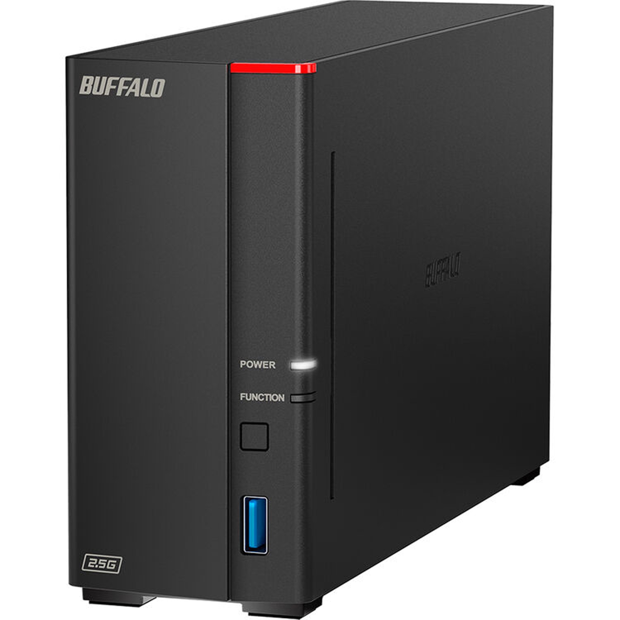BUFFALO LinkStation 710 1-Bay 8TB Personal Cloud NAS Storage Hard Drives Included - Hexa-core (6 Core) 1.30 GHz - 1 x HDD Supported - 1 x HDD Installed - 8 TB Installed HDD Capacity - 2 GB RAM - Se...