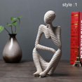 thumbnail image 2 of Sandstone Abstract Figure Decorative Ornaments For Living Room Office, 2 of 4