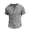 ZA-White henley shirts for men, variant on DIOAZUD Striped Henley Shirts for Men Button Short Sleeve T-Shirts Lightweight Comfy Summer Tshirts for Business Casual Green XL