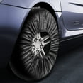 thumbnail image 3 of Mistaha Red 26in Tire Cover with Tool Bag - Waterproof Spare Tire Protector for 13-18" Tires - Adjustable Fit and Durable Material - Ideal for Vehicle Protection, 3 of 6
