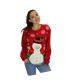 thumbnail image 1 of Sueter Cuello Redondo Tejido Ugly Muñeco de Nieve REV, 1 of 2