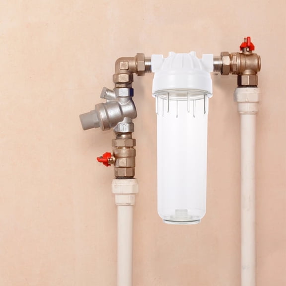 SOPOTUTU Water Filter Housing with Dual Sealing Ring for Whole House Sediment Filtration