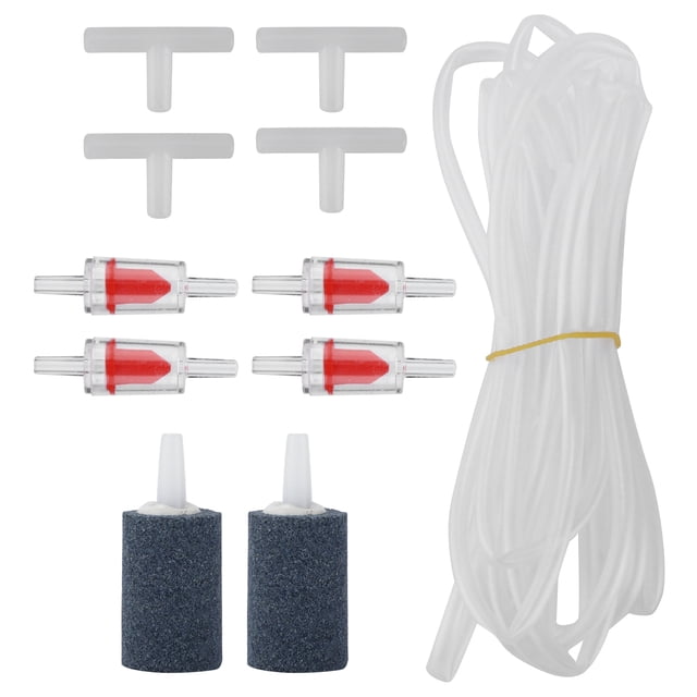 Kit de accesorios para bomba de aire de acuario,Accesorios para bomba de aire de acuario Accesorios para tubos de línea aérea para peceras Accesorios para bombas de aire para peceras Rendimiento probado Jadeshay A