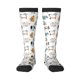 thumbnail image 1 of Fotbe Puppy Calcetas Divertidas Estampadas para Hombre y Mujer, Calcetas de Algodón hasta la Rodilla para Caminar, Correr, Enfermería y Embarazo, 1 of 6