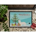 thumbnail image 3 of Stoat Short-tailed Weasel Christmas Door Mat, 3 of 4