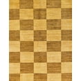 thumbnail image 1 of Ahgly Company Machine Washable Indoor Rectangle Abstract Orange Area Rugs, 8' x 10', 1 of 7
