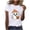 Z2 White, variant on Maplenight Halloween Shirts for Women Cute Ghost Pumpkin Print Halloween Graphic Tee Shirt Short Sleeve Crew Neck Casual Holiday Tees