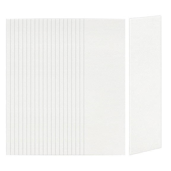 Blotting Paper Sheets Rectangle White 100x30x0.8mm 10pcs/set