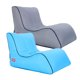 thumbnail image 4 of Soidarity Portable Lazy Air Lounge Chair Inflable Sleeping Camping Bed Beach Sofá Bolsa Deportes acuáticos vino rojo 70*90*65cm Soidarity HW5621-20, 4 of 6