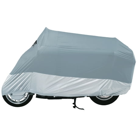Dowco Guardian 26034-00 UltraLite Indoor/Outdoor Water Resistant Motorcycle Cover for L (Large Cruisers, Touring, Sport