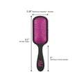 thumbnail image 5 of (3 pack) The Knot Dr. for Conair Pro Detangling Hairbrush for Wet or Dry Hair with Case, Pink, 5 of 9