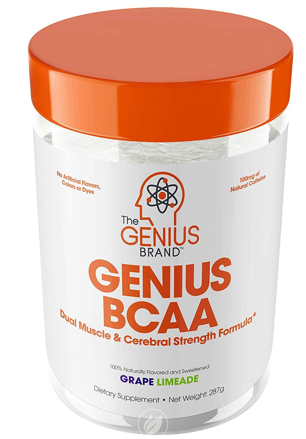 GENIUS BRAND Genius BCAA Powder Grape Limeade 287 GM