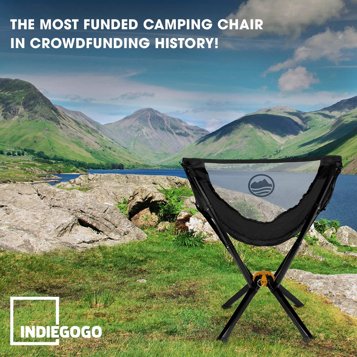 Cliq Camping Chair - Most Funded Portable Chair in Crowdfunding 