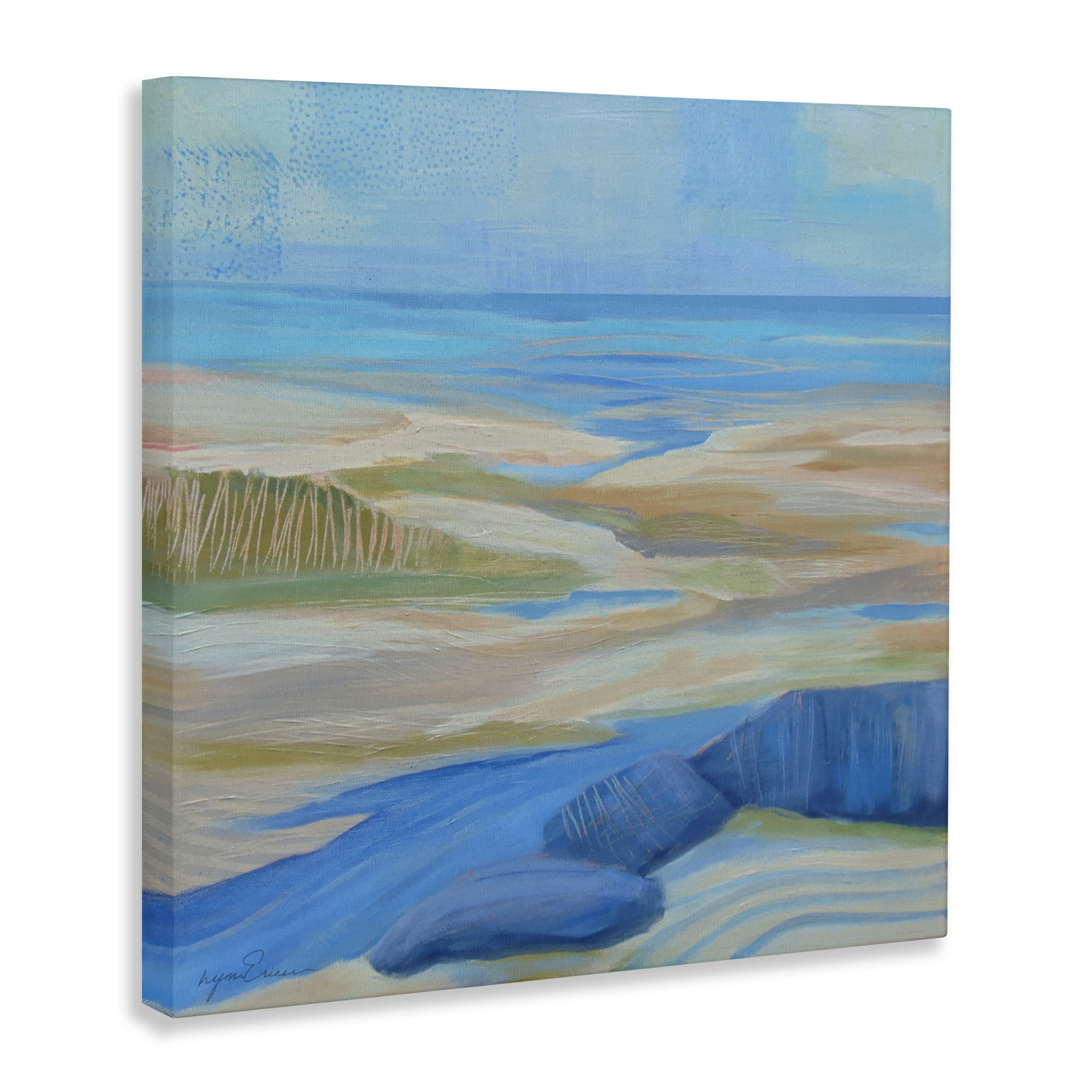 Stupell Industries Low Tide Azure Dunes Canvas Wall Art, design by Lynn Ericson Fine Art