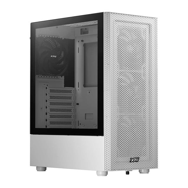 GABINETE ADATA XPG VALOR MESH BLANCO ATX S/FUENTE CISTAL VALORMESHMT-WHCWW