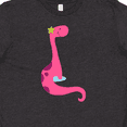 thumbnail image 4 of Inktastic Cute Pink Dinosaur Youth T-Shirt, 4 of 5