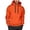 00-Orange980, variant on XIAOCHA Pocket Zipper Hoodie For Men Solid Long Sleeve Casual Hooded Sweatshirt, Blue, Sizes M