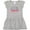 AC-Heather Grey, variant on Inktastic 4th of July Free to Sparkle in Red White and Blue Girls Toddler Dress