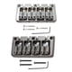thumbnail image 2 of puente de bajo cuerdas con tornillos de llave para bajo eléctrico negro shamjiam 4 cuerdas Bass Guitar Bridge, 2 of 9