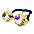 thumbnail image 4 of Steampunk Style Metallic Scientist Time Traveler Class Goggle Halloween Costume Cosplay Party, 4 of 4