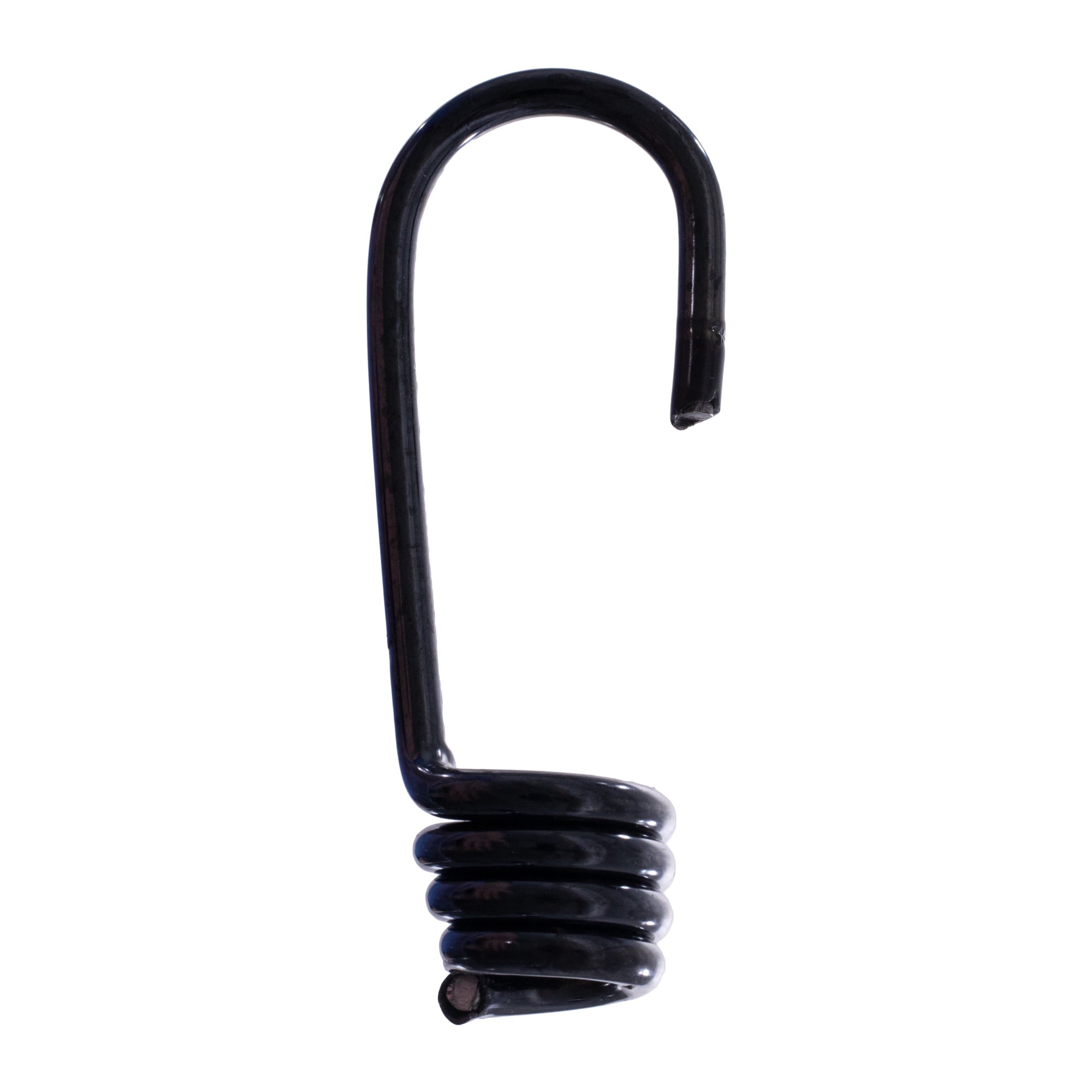 Choose packs of 5 or 20 Paracord Planet Black Shock Bungee Cord End Hooks 10 
