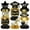 Black, variant on Clearance Under $10 Desktop Ornament, 9Pcs Prom Night Honeycomb Centerpieces Prom 2025 Table Decorations Congrats Class Of 2025 Graduation Decorations For High School College Graduation Celebrat