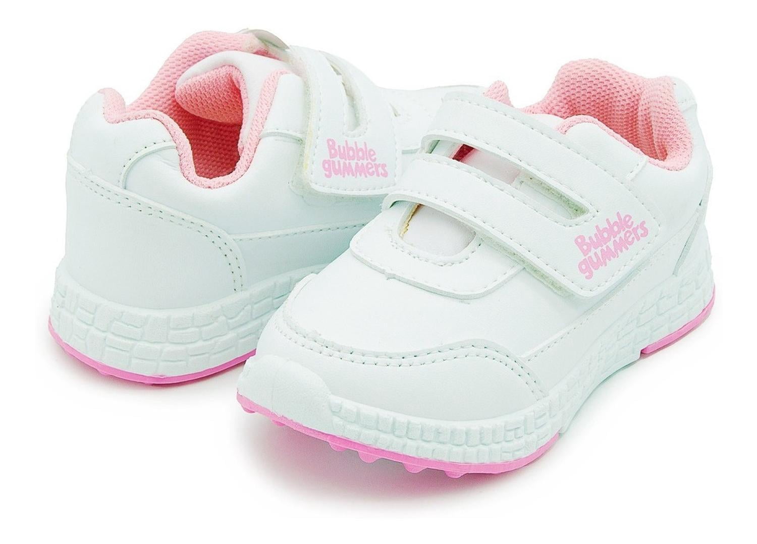 Zapatillas Zapatos Colegiales Para NiÃ±a Bubble Gummers Zapatos De Tenis Blancos Tenis Colegiales Para Niña Tenis Escolar Blanco Bubble  Gummers Colección 2021 Niño
