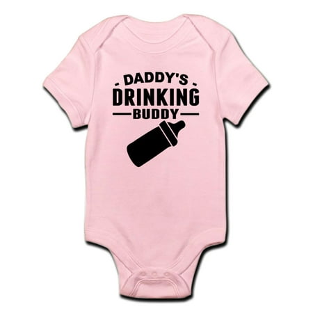 

CafePress - Daddys Drinking Buddy Body Suit - Baby Light Bodysuit