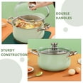 thumbnail image 5 of Stainless Steel Soup Pot Pans Saucepan Pot with Lid Soup Bowl Stock Pan Kitchen Ramen Pot Stainless Steel Stock Pot, 5 of 5