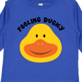 thumbnail image 4 of Inktastic Duck Feeling Ducky Boys or Girls Long Sleeve Toddler T-Shirt, 4 of 5